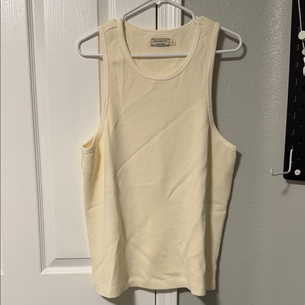 Trinity Waffle Tank Top